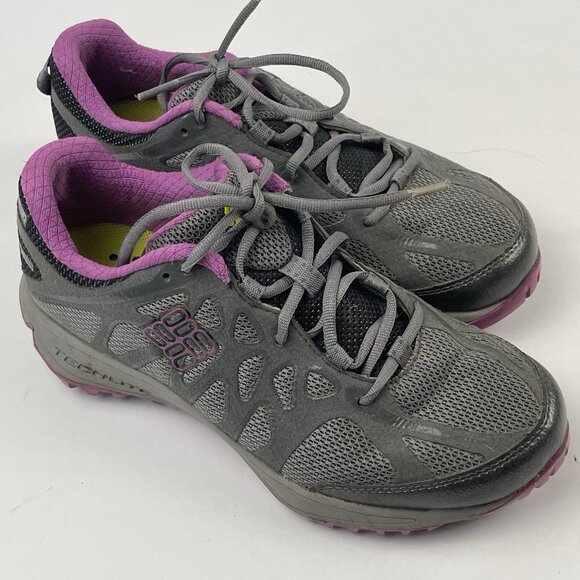 Columbia Titanium Techlite Hiking Shoes Women’s 8 OutDry Waterproof Fluid Frame - Picture 1 of 9